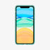 075CS27135 - iPhone 11 Pro Max Case Ultra Hybrid in crystal clear showing the back